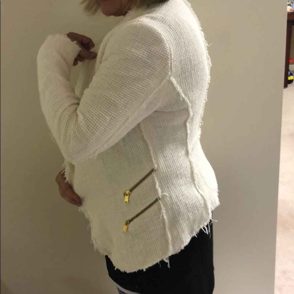 Zara cream blazer